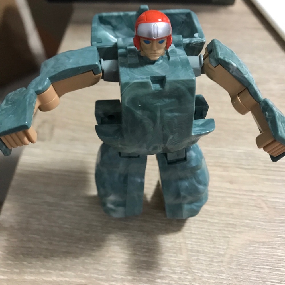 Vintage 1985 Bandai Gobots Rock Lords Boulder Transformer Action Figure